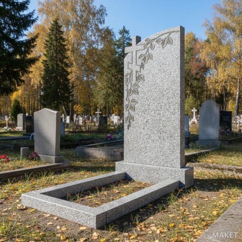 Памятники из Сибирского гранита 